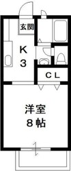 コーポフリーダムの物件間取画像